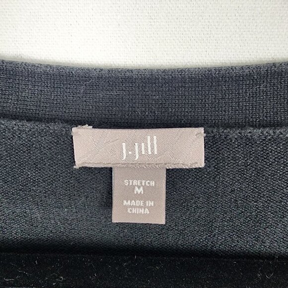 J. Jill Button Up Cardigan M - Picture 3 of 4